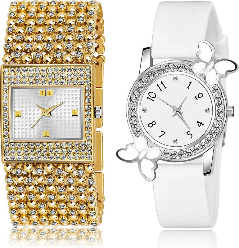 Analog Watch - For Girls New Formal 2 Watch Combo For Women And Girls - GL288-G102