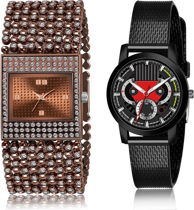 Analog Watch - For Girls Treading Quartz 2 Watch Combo For Women And Girls - GL289-(29-L-10)