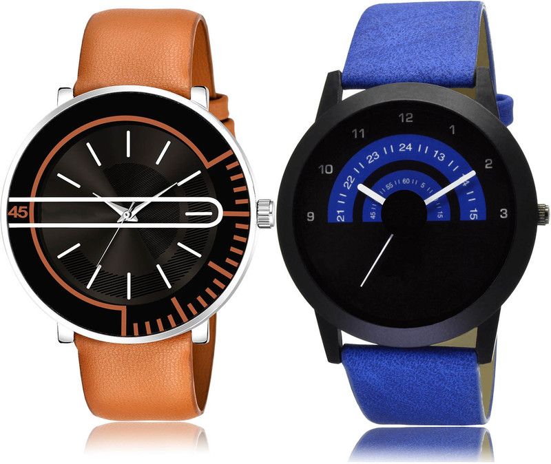 Analog Watch - For Men Modish Love 2 Watch Combo For Boys And Men - BL46.71-B47