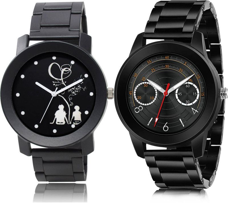 Analog Watch - For Men Modern Collection 2 Watch Combo For Boys And Men - BO53-(67-S-20)
