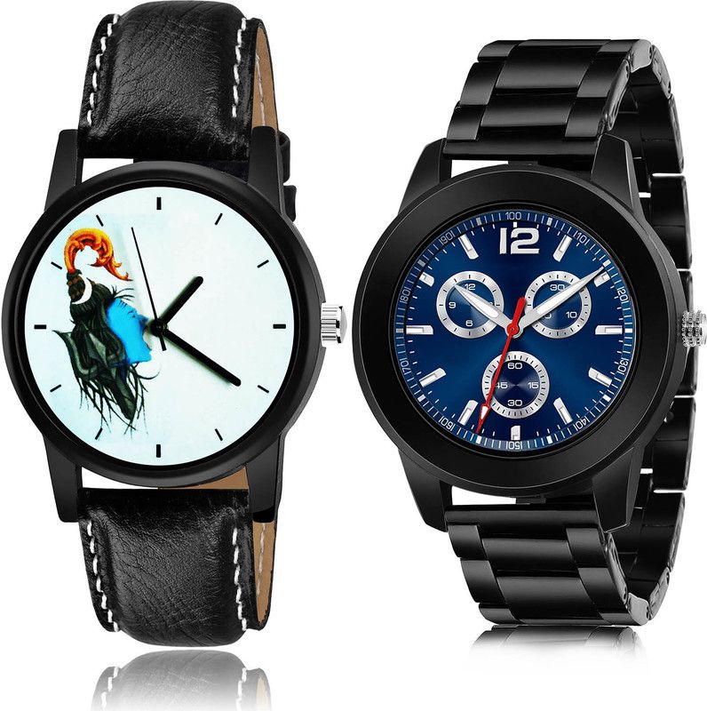Analog Watch - For Men Latest Fashion 2 Watch Combo For Boys And Men - B22-(71-S-20)