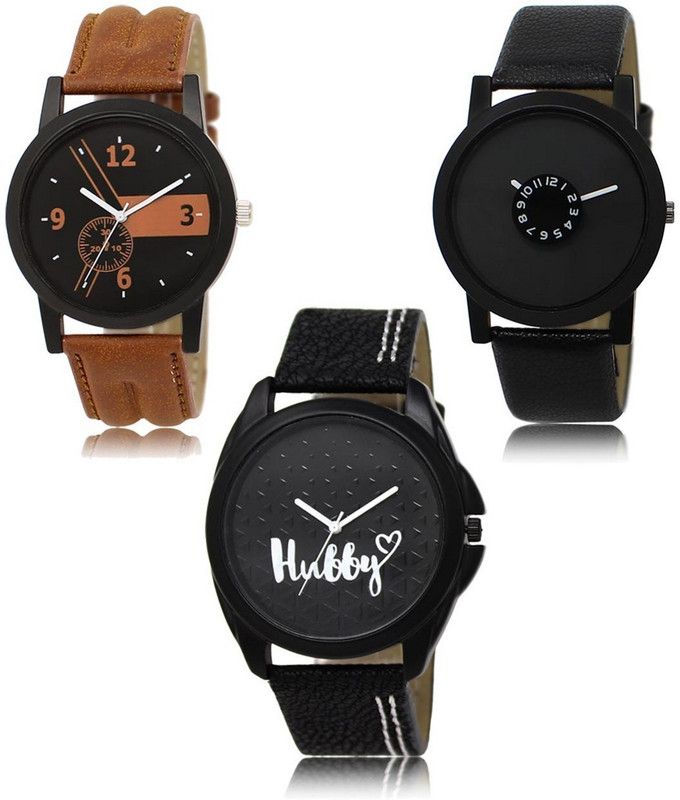 New latest Designer Combo of 3 Analog Watch - For Men LR-01-25-31