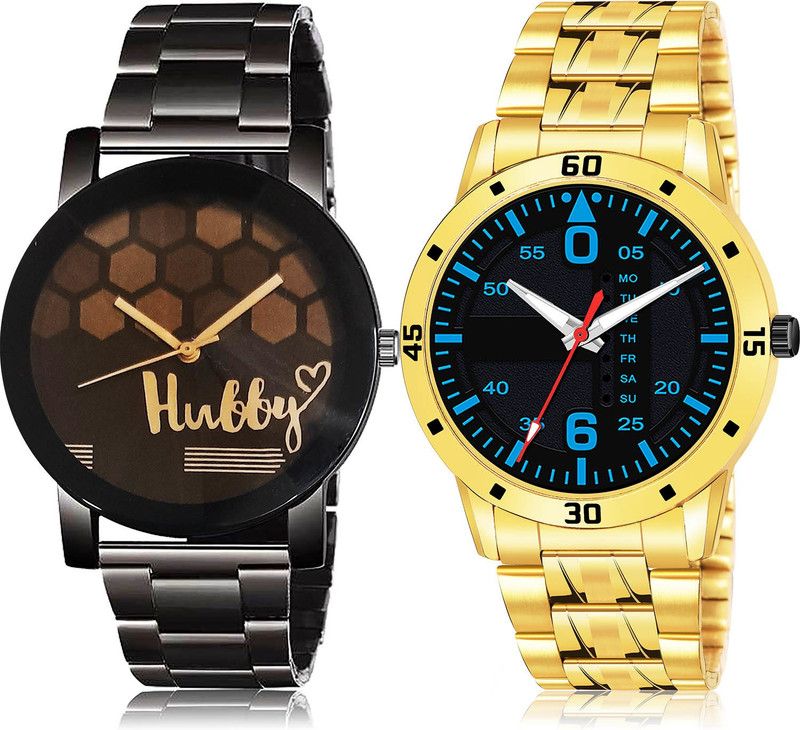Analog Watch - For Men Contemporary Exclusive 2 Watch Combo For Boys And Men - BCPL2-(24-S-21)