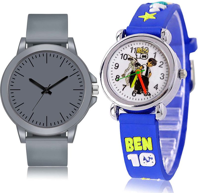 combo watch Analog Watch - For Men Modern Tread Sports And Ben 10 Kids 2 Watch Combo For Boys And men - BM115-BK92