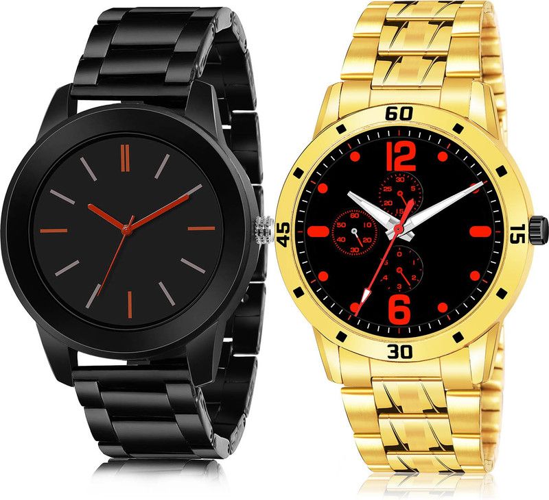 Analog Watch - For Men Treading High Quality 2 Watch Combo For Boys And Men - B978-(69-S-21)
