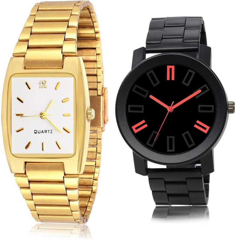 combo watch Analog Watch - For Boys & Girls Modern Formal Chain And Chain Watch Combo Watch For Boys And Men - BRM5-B893