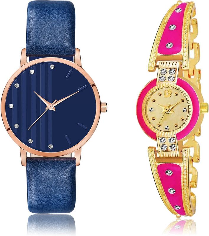 Analog Watch - For Women Contemporary Love 2 Watch Combo For Women And Girls - GM325-G446