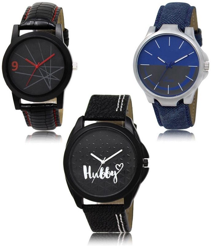 New latest Designer Combo of 3 Analog Watch - For Men LR-08-24-31