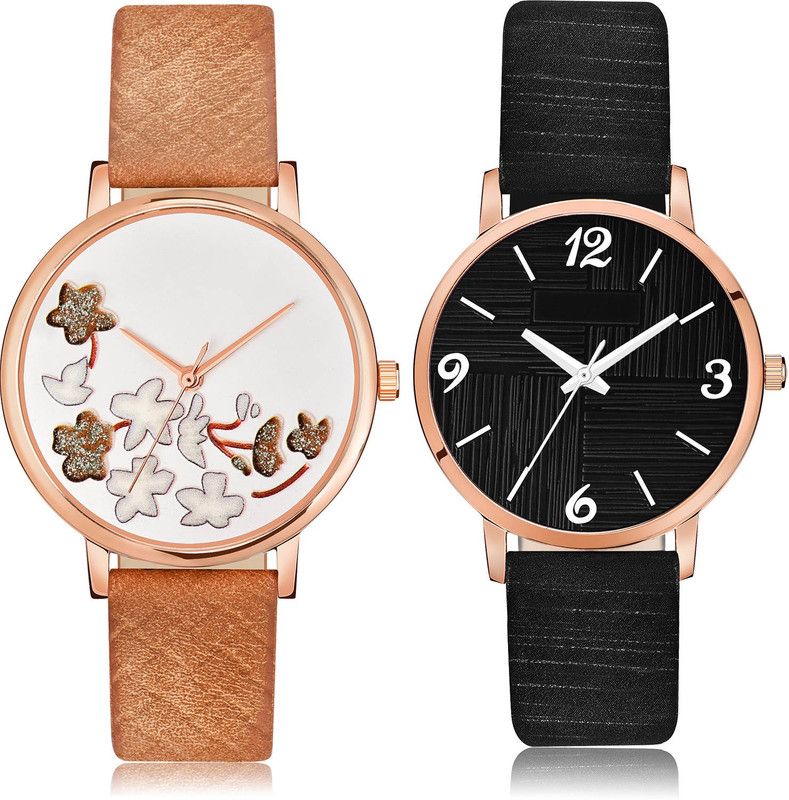 Analog Watch - For Girls Modern Designer 2 Watch Combo For Women And Girls - GM503-GM320