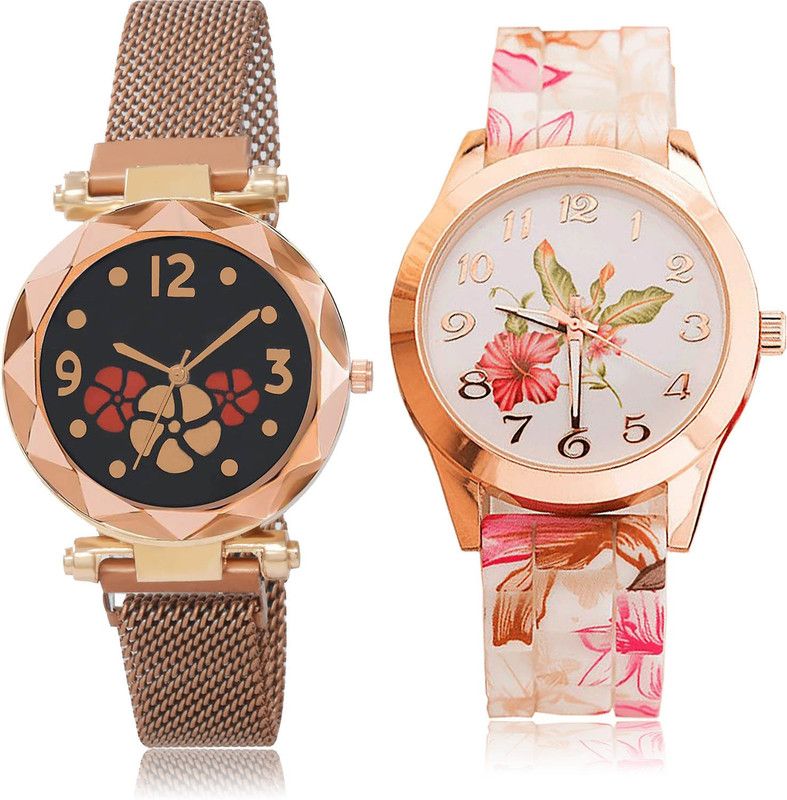 Analog Watch - For Women Modern Chronograph 2 Watch Combo For Women And Girls - G653-G305