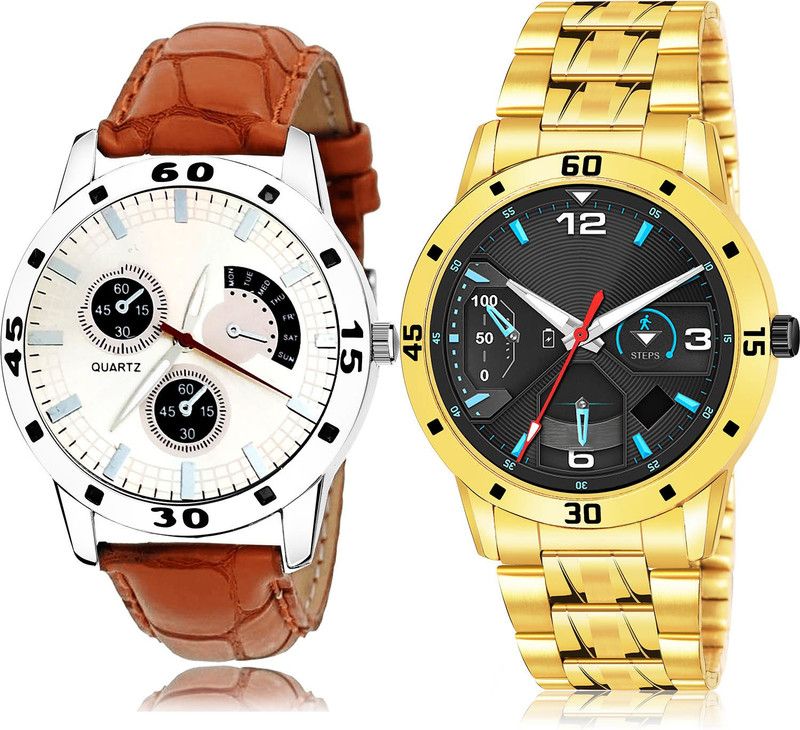 Analog Watch - For Men 2 Watch Combo For Boys And Men - B52-(41-S-21)