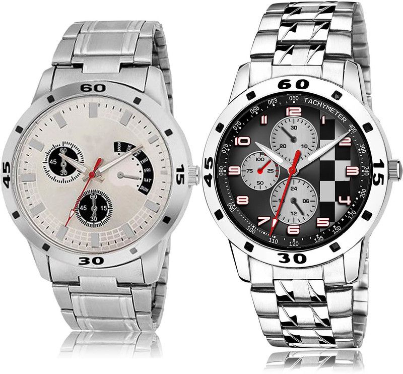 Analog Watch - For Men Modish Stylish 2 Watch Combo For Boys And Men - BL46.101-(15-S-19)