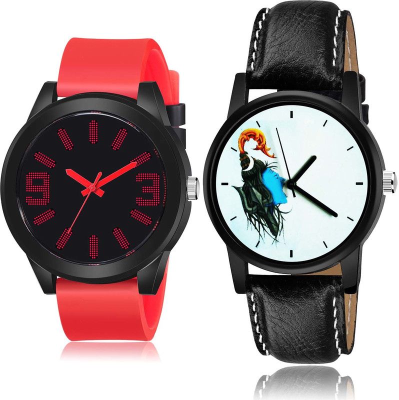 combo watch Analog Watch - For Boys New Technology Sports And Mahadev Combo Watch For Boys And Men - BM103-B22