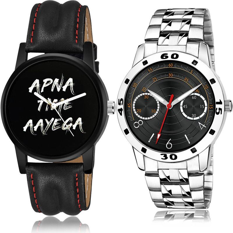 Analog Watch - For Men New Professional 2 Watch Combo For Boys And Men - B403-(67-S-19)