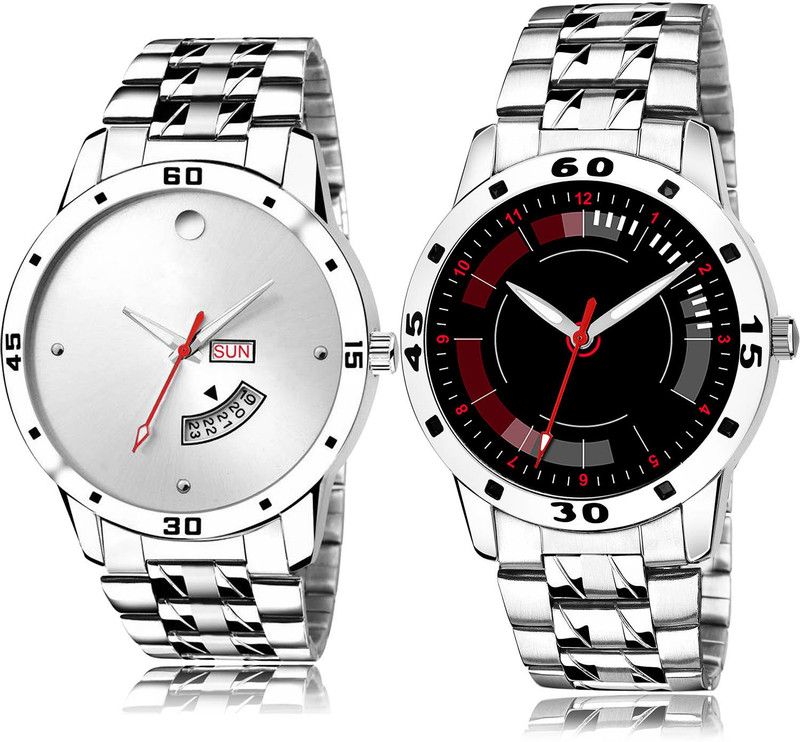 Analog Watch - For Men Latest Analogue 2 Watch Combo For Boys And Men - BL46.103-(45-S-19)