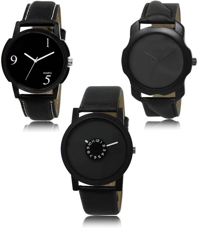 New latest Designer Combo of 3 Analog Watch - For Men LR-06-22-25