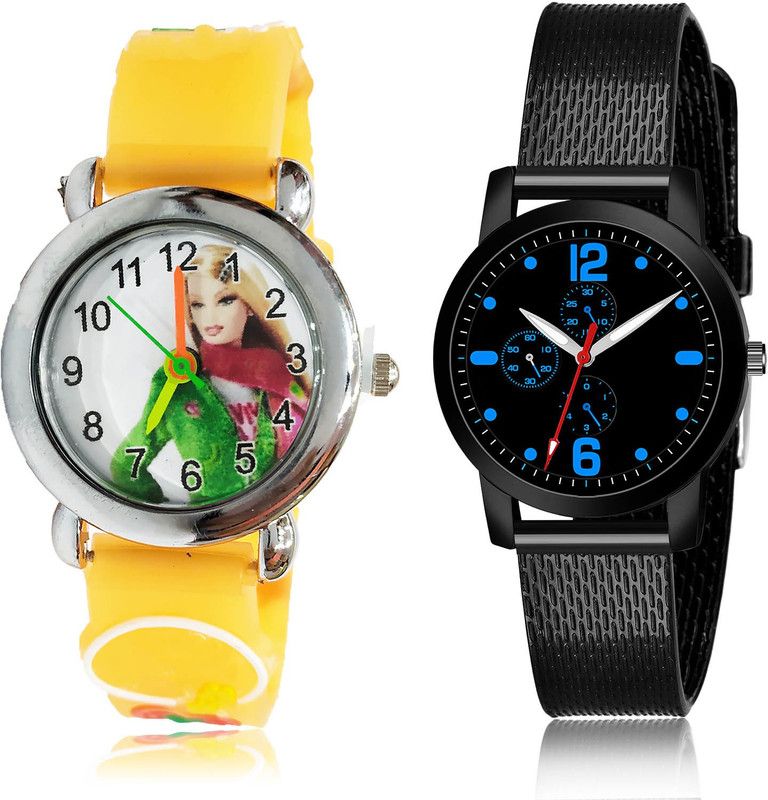 Analog Watch - For Girls Brand New Fashion 2 Watch Combo For Women And Girls - GC50-(68-L-10)