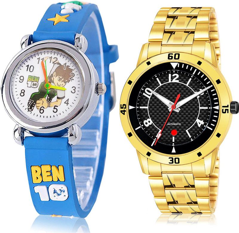 Analog Watch - For Boys Treading Present 2 Watch Combo For Boys And Men - BK97-(66-S-21)