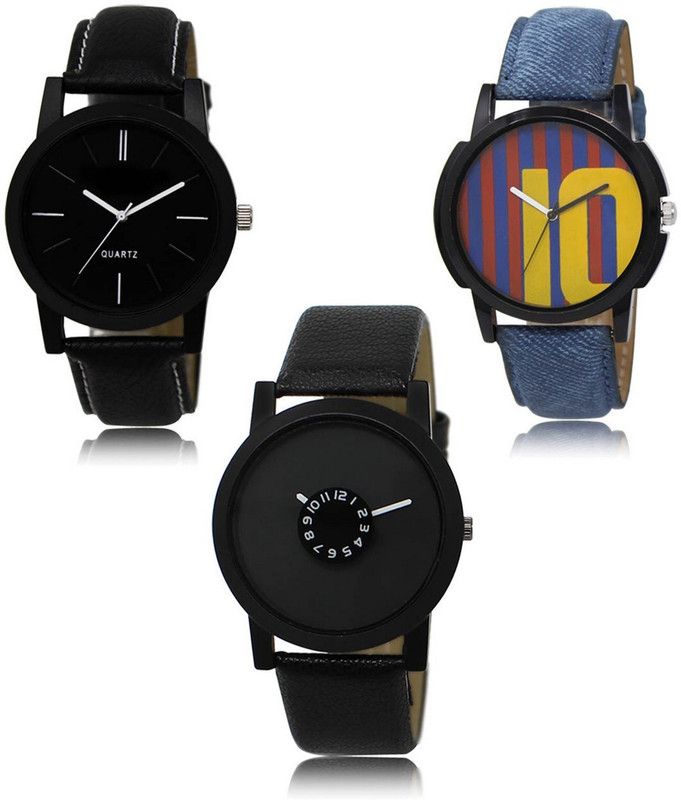 New latest Designer Combo of 3 Analog Watch - For Men LR-05-10-25