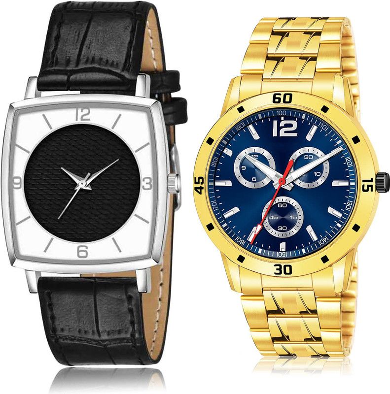 Analog Watch - For Men Modish Professional 2 Watch Combo For Boys And Men - BW502-(71-S-21)