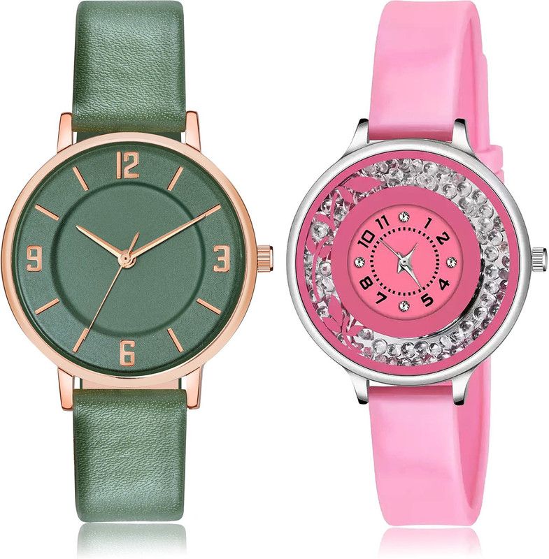 Analog Watch - For Women Modern Professional 2 Watch Combo For Women And Girls - GM393-G88