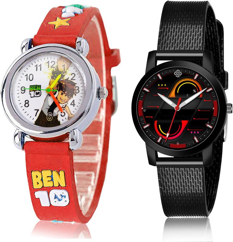 Analog Watch - For Women Brand New Fashionable 2 Watch Combo For Women And Girls - GC117-(1-L-10)