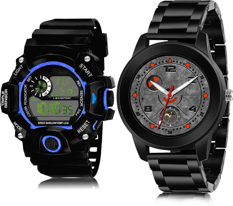 Analog Watch - For Men New Royal 2 Watch Combo For Boys And Men - BC25-(13-S-20)