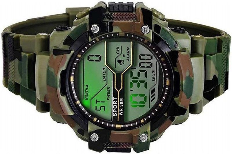Digital Watch - For Girls (OE338_DIGI) Funcky Look Digital Watch