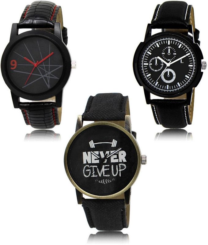 New latest Designer Combo of 3 Analog Watch - For Men LR-08-13-27