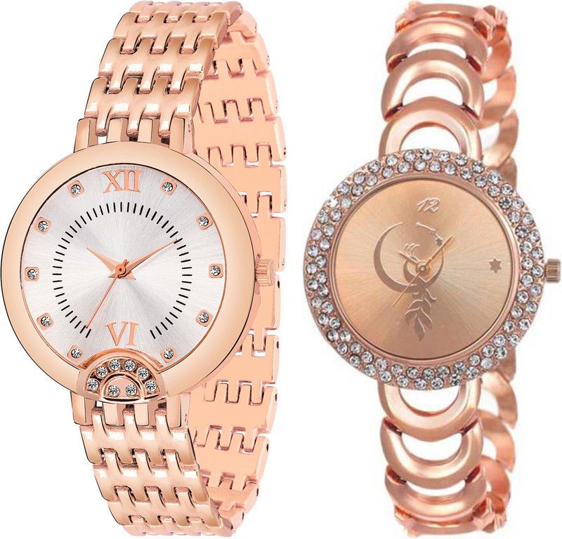 Analog Watch - For Girls New Diamond Studded Part-Wedding Adition BB-07112