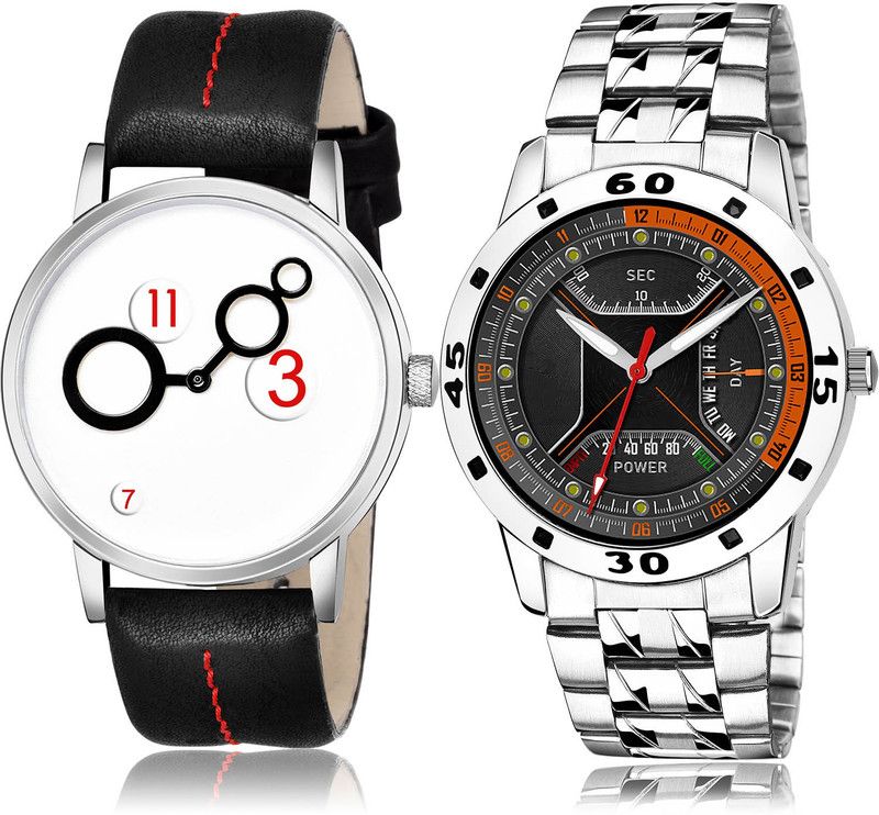 Analog Watch - For Men Classical Quartz 2 Watch Combo For Boys And Men - BM12-(56-S-19)