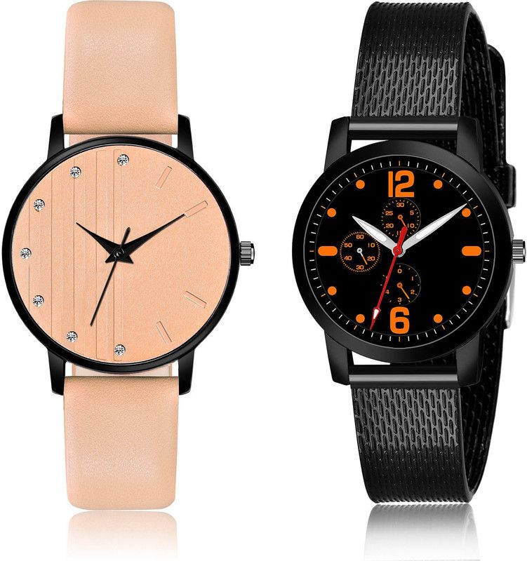 Analog Watch - For Women Contemporary Valentine 2 Watch Combo For Women And Girls - GM322-(70-L-10)