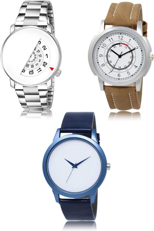 New latest Designer Combo of 3 Analog Watch - For Men 106-17-33