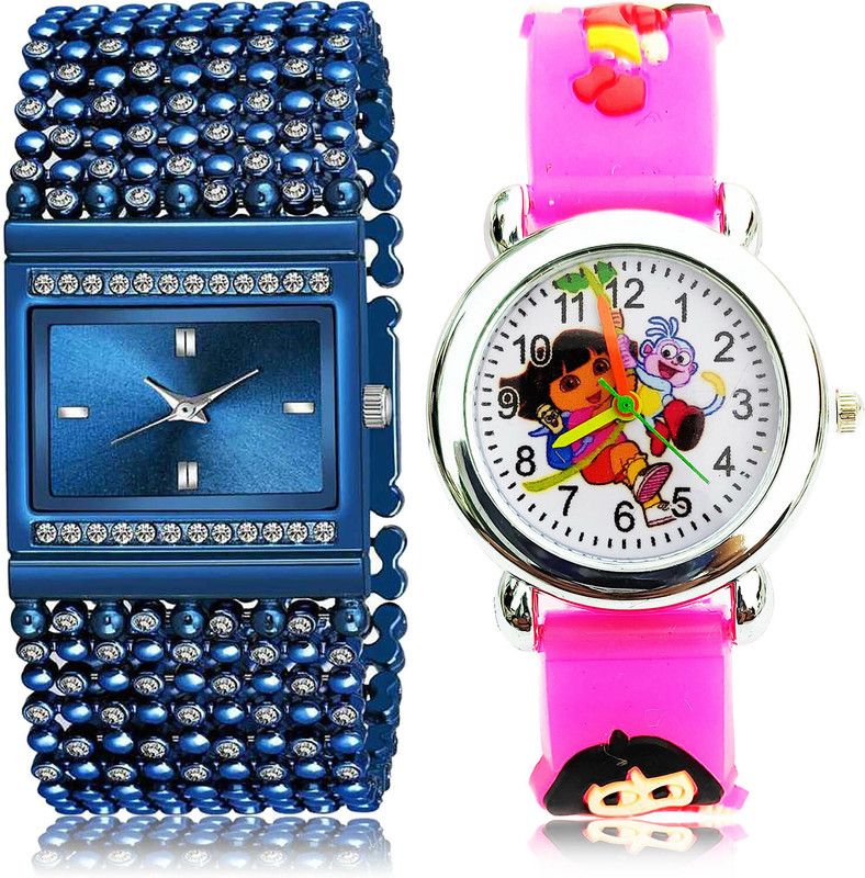 Analog Watch - For Girls Brand New Present 2 Watch Combo For Women And Girls - G588-GC195