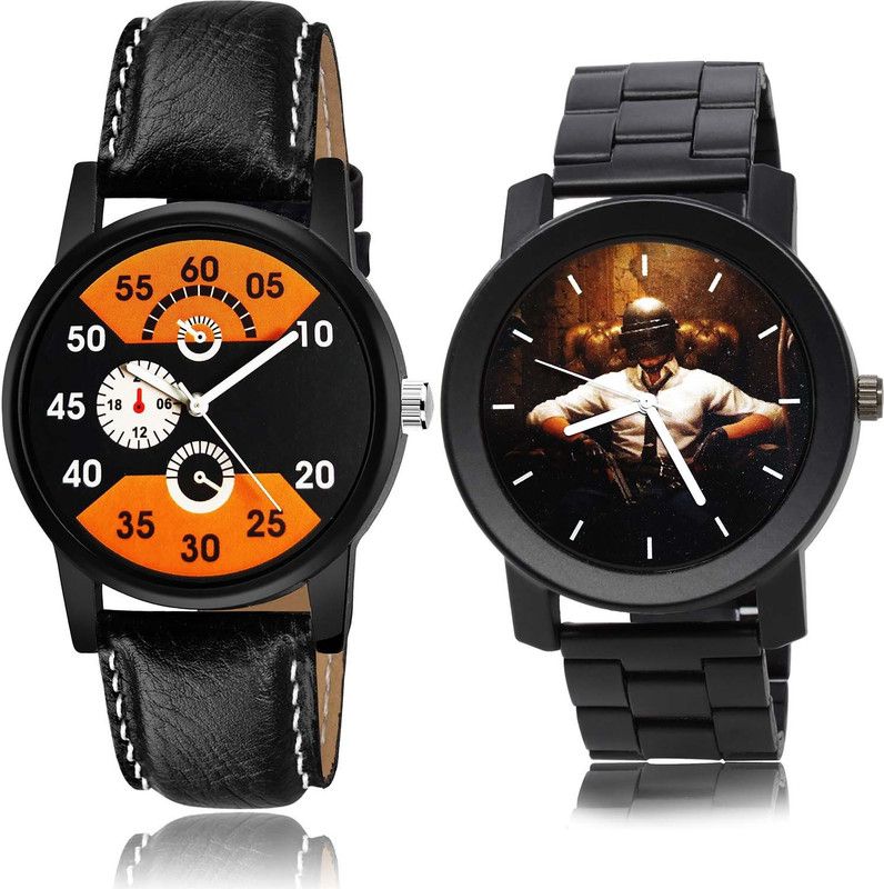 Analog Watch - For Men New Chronograph Pubg Military Army Chain Watch Watch - B826-B452 (Combo Of 2 )