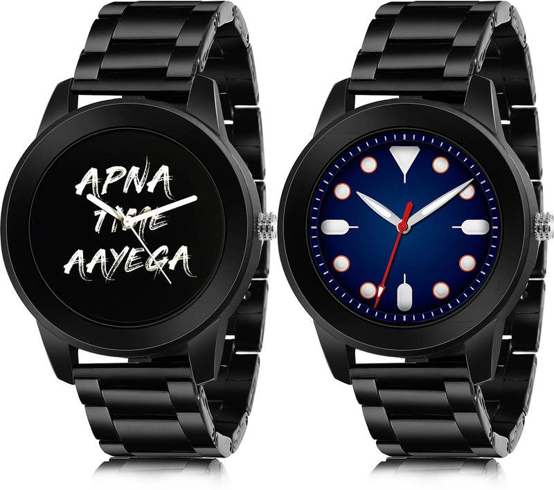 Analog Watch - For Men Classical Fashion 2 Watch Combo For Boys And Men - B415-(65-S-20)