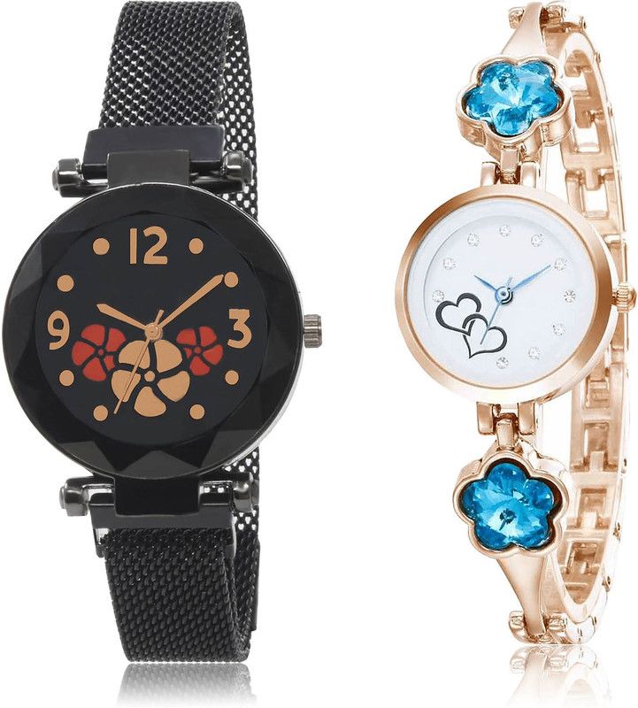 Analog Watch - For Women Modern Tread 2 Watch Combo For Women And Girls - G652-G435