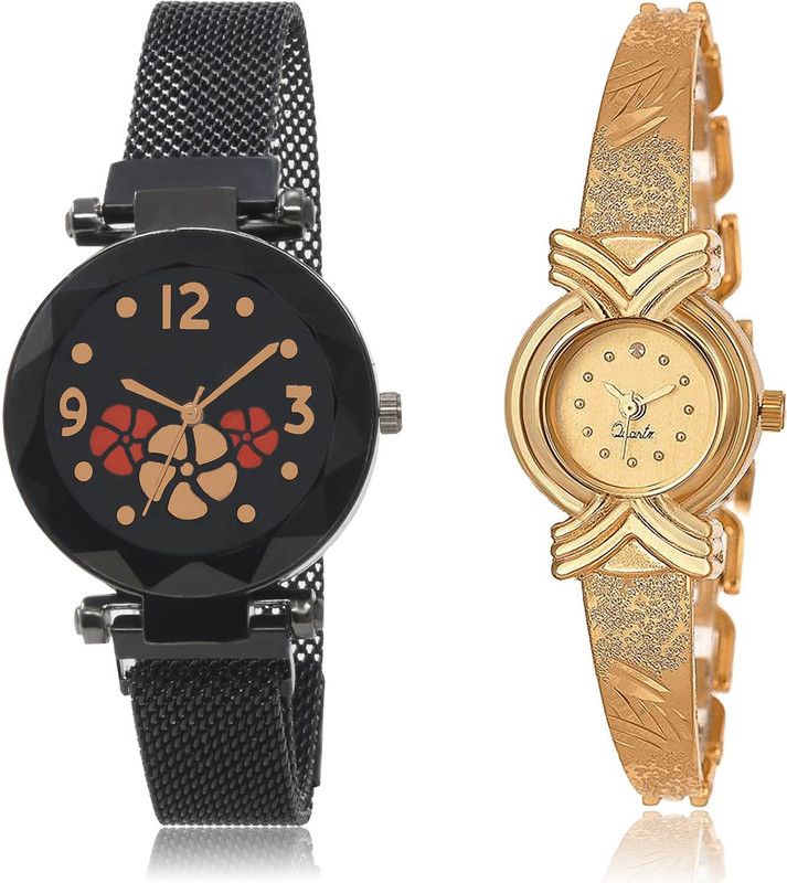 Analog Watch - For Women Treading Technology 2 Watch Combo For Women And Girls - G652-G265