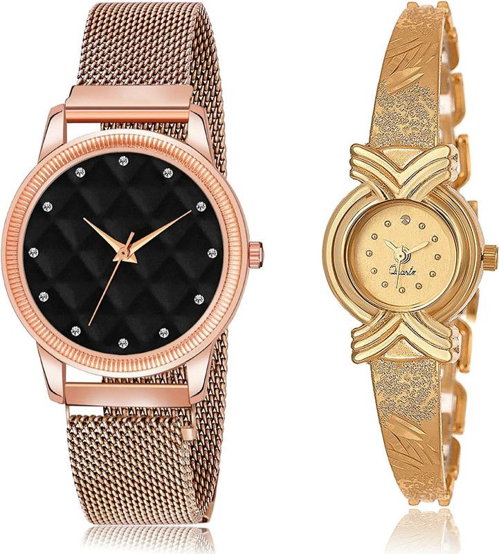 Analog Watch - For Women Modish High Quality 2 Watch Combo For Women And Girls - GW18-G265