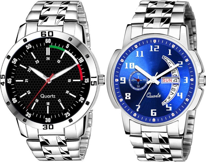 Stainless steel strap watch for boys ideal watch for boys casual watch for boys round dial watch for boys Combo watch For Boys Analog Watch - For Boys STL-1236