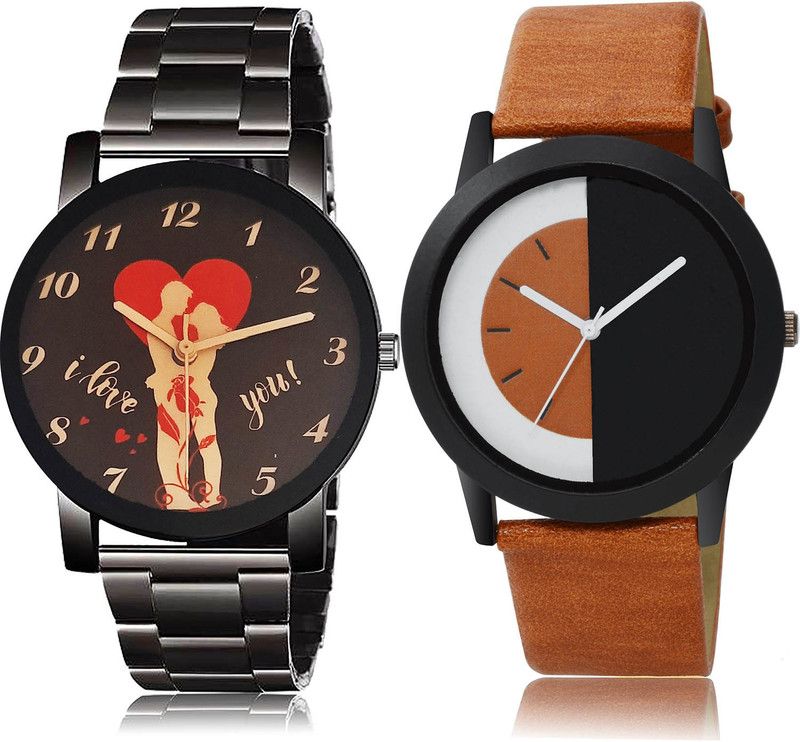 Analog Watch - For Men New Traditional 2 Watch Combo For Boys And Men - BCPL9-B162