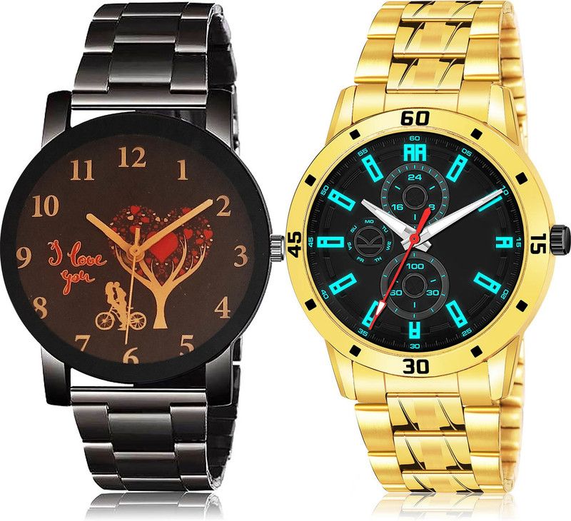 Analog Watch - For Men Best Model 2 Watch Combo For Boys And Men - BCPL17-(63-S-21)