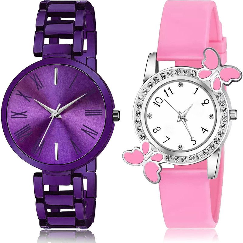 Analog Watch - For Women Treading Gift 2 Watch Combo For Women And Girls - G655-G99
