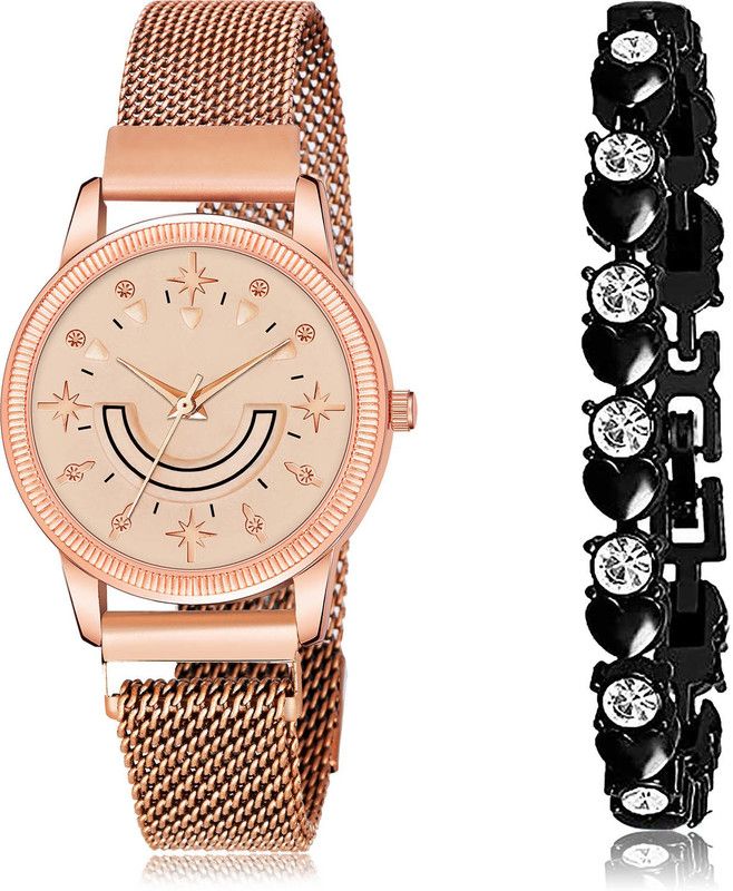 Analog Watch - For Girls Latest Chronograph 2 Watch Combo For Women And Girls - GW68-GX10