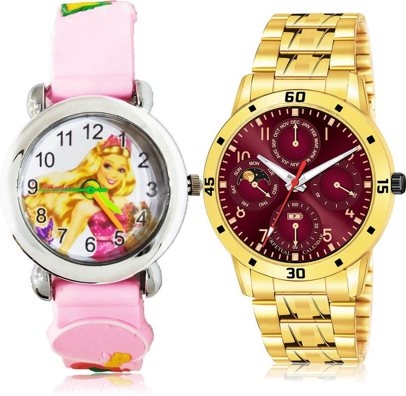 Analog Watch - For Boys Treading Gift 2 Watch Combo For Boys And Men - BK11-(12-S-21)