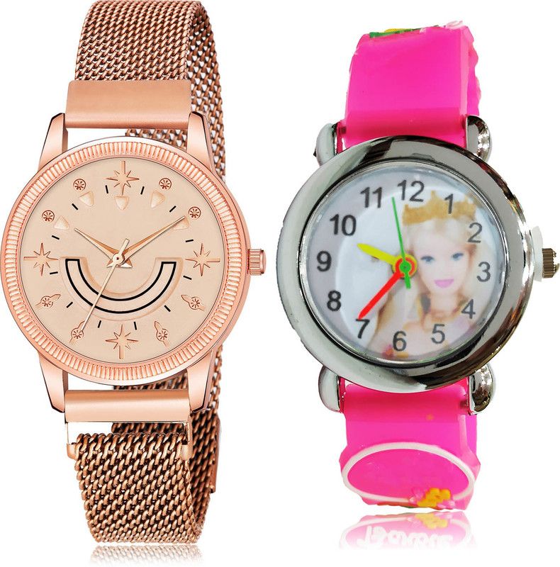 Analog Watch - For Women Classical Party Wedding 2 Watch Combo For Women And Girls - GW68-GC41