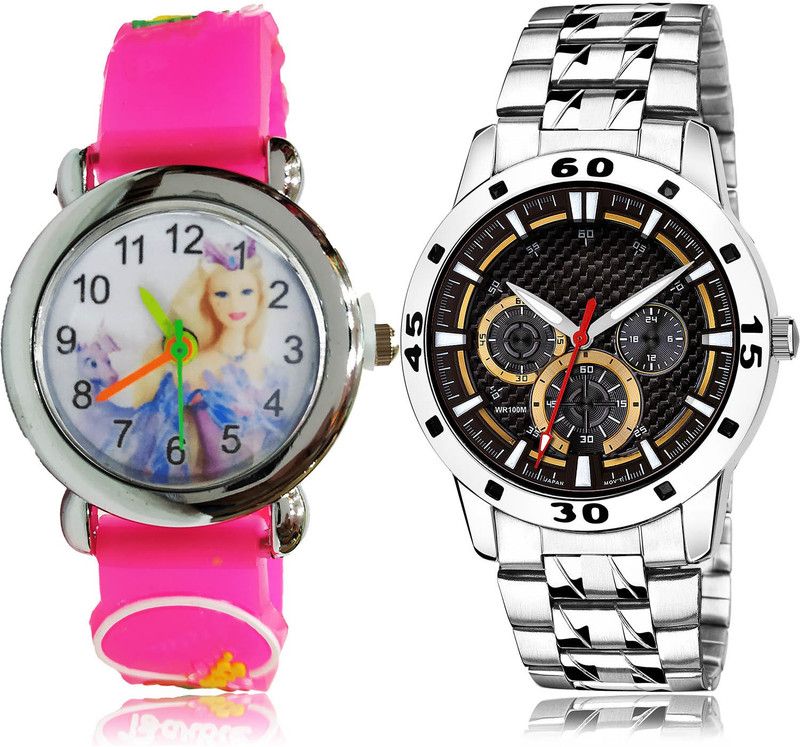 Analog Watch - For Boys Contemporary Rich 2 Watch Combo For Boys And Men - BK19-(72-S-19)