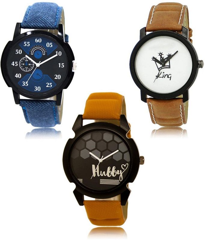 New latest Designer Combo of 3 Analog Watch - For Men LR-02-18-32