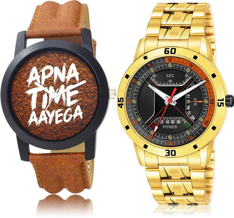 Analog Watch - For Men Treading Rich 2 Watch Combo For Boys And Men - BO40-(56-S-21)