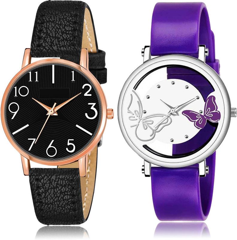 Analog Watch - For Women Contemporary Professional 2 Watch Combo For Women And Girls - GW54-G557